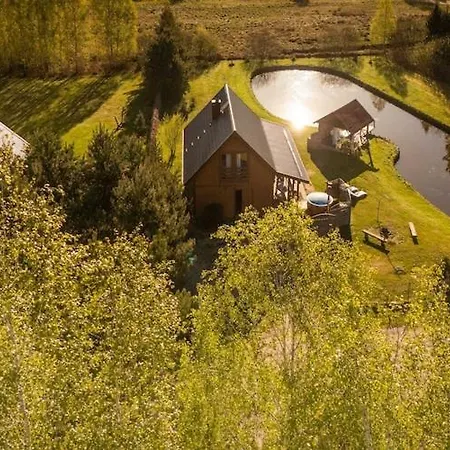 Сasa de vacaciones With Private Pond, Jacuzzi And Sauna *